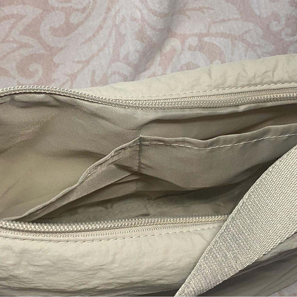 NWT Uniqlo Sling Bag in color Natural - Picture 5 of 12
